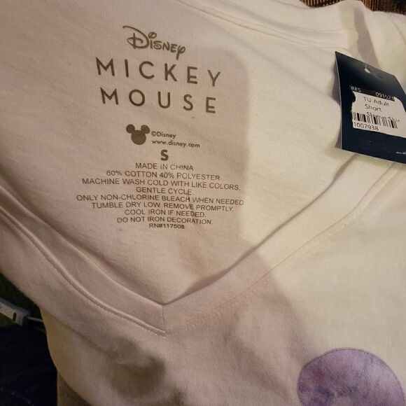 DISNEY Mickey Mouse oversized Tee size small NWT - Picture 3 of 3